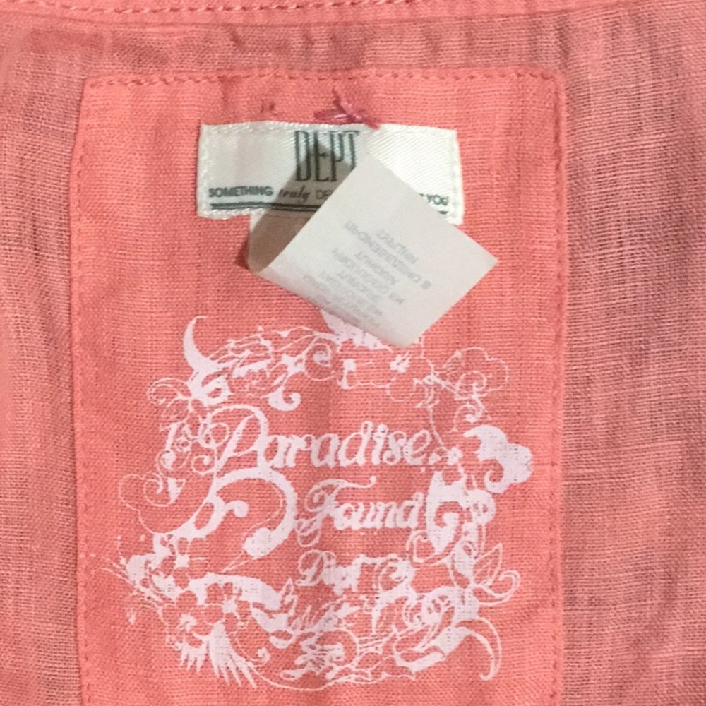 Coral Keyneck Dress - Picture 3 of 4